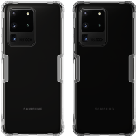 NILLKIN Bumpers Natuurlijk Helder Transparant Schokbestendig Soft TPU Beschermhoes voor Samsung Galaxy S20 Ultra / Galax