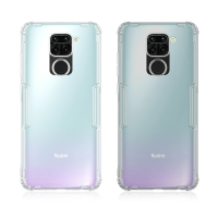 NILLKIN Doorschijnend Schokbestendig Antislip Soft TPU Beschermhoes voor Xiaomi Redmi Note 9/Redmi 10X Niet origineel