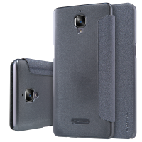 Nillkin Flip Sparkle Pu Leather Full Cover Case For Oneplus 3 / 3t