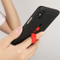 NILLKIN Matte Hidden Finger Ring Holder Schokbestendige behuizing voor iPhone XS MAX