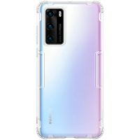 Nillkin Shockproof Anti Scratch met Airbag Transparant Soft TPU Beschermhoes voor Huawei P40