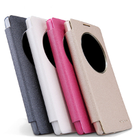 Nillkin Sparkle Flip Pu Leather Window View Case For Lg Spirit H440y