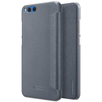 Nillkin Sparkle Pu Leather Case Window Smart Sleep Flip Cover For Xiaomi Mi Note 3
