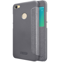 Nillkin Sparkle Pu Leather Case Window Smart Sleep Flip Cover For Xiaomi Redmi Note 5a Prime
