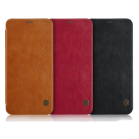 Nillkin Ultra Thin Flip Slot Smart Sleep Pc&pu Leather Case For Oneplus 5t
