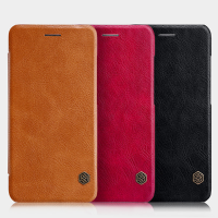 Nillkin Ultra Thin Flip Slot Smart Sleep Pc&pu Leather Cover Case For Xiaomi Mi6