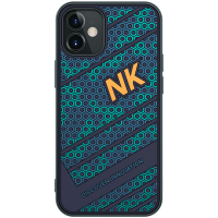 Nillkin voor iPhone 12 Mini Case Mode Sport 3D Textuur Reliëf TPU + PC Schokbestendig Anti Vingerafdruk Beschermhoes Ach