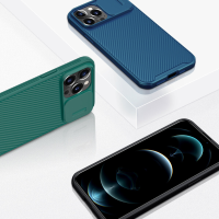 Nillkin voor iPhone 13 Pro Max Case Bumper met Lens Cover Schokbestendig Anti kras TPU + PC Protective Case