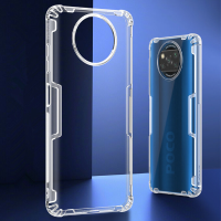 NILLKIN voor POCO X3 PRO/POCO X3 NFC Case Bumpers Natuurlijk Helder Transparant Schokbestendig Soft TPU Beschermhoes Ach