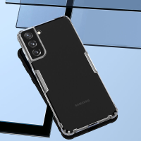 Nillkin voor Samsung Galaxy S21 + Case Bumpers Natuurlijk Helder Transparant Schokbestendig Soft TPU Beschermhoes Achter