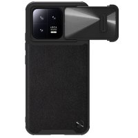 Nillkin voor Xiaomi 13 / Xiaomi 13 Pro CamShield S Leren hoes PC Protective Case Niet origineel