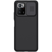 Nillkin voor Xiaomi Redmi Note 10 Pro 5G Case Bumper met Lens Cover Schokbestendig Anti kras TPU + PC Protective Case Ni