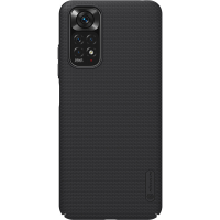 Nillkin voor Xiaomi Redmi Note 11 Int Edition Case Mat Anti Vingerafdruk Anti kras Schokbestendig Hard PC Beschermhoes A