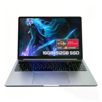 Ninkear A15 Pro 15,6 inch laptop AMD Ryzen 5 5500U 16GB DDR4 512GB SSD Windows 11 54.72Wh batterij WIFI 6 vingerafdrukon