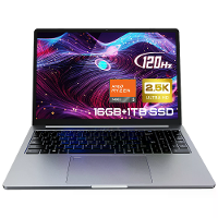 Ninkear A15 Pro Laptop 120Hz 2.5K 16 Inch AMD Ryzen 5 7430U 16GB DDR4 1TB SSD Windows 11 54.72Wh Batterij WIFI 6 Vingera
