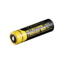 Nitecore Nl147 14500 750mah 3.7V Li Ion Rechargeable Battery