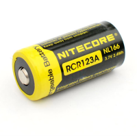 Nitecore Nl166 Rcr123a 650mah Rechargeable Li Ion Battery