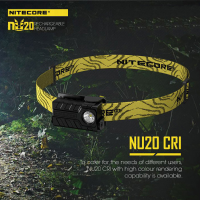 Nitecore Nu20 Cri Nichia 219b 270lm Usb Rechargeable Lightweight Led Headlamp