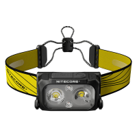 NITECORE NU25 Hoofdlamp 400LM USB oplaadbare LED hoofdlamp Drie lichtbronlamp Ingebouwde batterij zaklamp Hoofdlamp