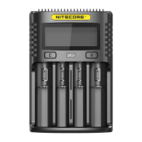 NITECORE UMS4 USB batterijlader LCD Screen Smart Charging For 26650 18650 21700 UMS2 16340 18350