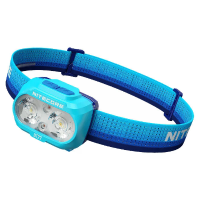 Nitecore UT27 MB 800 Lumen Trail Running Headlamp met 3 niveau rode lamp, warm neutraal & koel wit LEDs, 184 yards licht