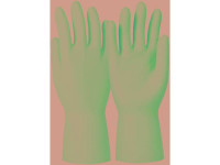 Nitril Wegwerphandschoen Maat (handschoen): 11, XXL KCL Dermatril P 743 50 stuks
