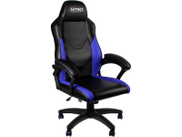 Nitro Concepts C100 Gaming stoel Zwart, Blauw