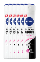 Nivea Black & White Invisible Original Deodorant Spray Voordeelverpakking