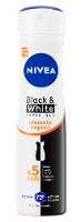 Nivea Black & White Invisible Ultimate Impact Deodorant Spray