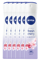 Nivea Fresh Cherry Anti Transpirant Voordeelverpakking