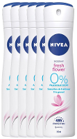 Nivea Fresh Flower Deodorant Spray Voordeelverpakking