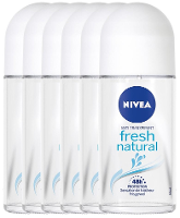 Nivea Fresh Natural Roll on Voordeelverpakking