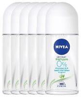 Nivea Fresh Pure Roll on Voordeelverpakking