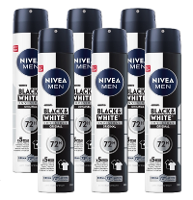 Nivea Men Black & White Anti transpirant Spray Voordeelverpakking