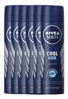 Nivea Men Cool Kick Deodorant Spray Voordeelverpakking