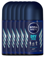 Nivea Men Dry Fresh Deodorant Roll On Voordeelverpakking