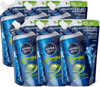 Nivea Men Energy 3 in 1 Douchegel Navulling Multiverpakking