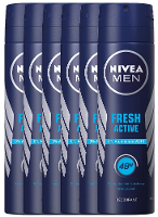 Nivea Men Fresh Active Deodorant Spray Voordeelverpakking