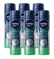 Nivea Men Fresh Sensation Anti Transpirant Spray Voordeelverpakking