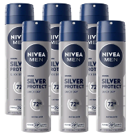 Nivea Men Silver Protect Anti transpirant Spray Voordeelverpakking