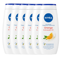 Nivea Orange & Avocado Oil Care Shower Multiverpakkingen