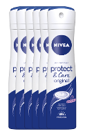 Nivea Protect & Care Deodorant Spray Voordeelverpakking