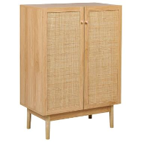 NIVO   Dressoir   Lichtbruin   2 deuren   Hout/Rotan
