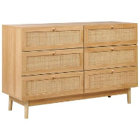 NIVO   Ladekast   Lichtbruin   Hout/Rotan