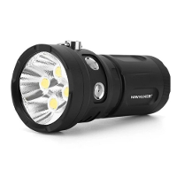 Niwalker NK19 23000LM krachtige LED zaklamp met hoge lumen 400M zoeklicht en overstromingslicht in de zakformaat met 4 *