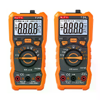 NJTY T21D T21L Multimeter 6000 Tellingen Auto Range AC DC Spanning Stroom Weerstand Capaciteit Temperatuur Inductantie M