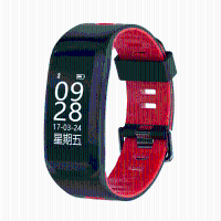 No.1 F4 Blood Pressure Heart Rate Monitor Pedometer Ip68 Waterproof Smart Wristband For Ios Android