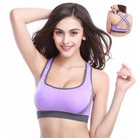 No Rims Yoga Underwear Sportswear Cross Sports Bra Seamless And Health