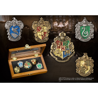Noble Collection Harry Potter: Hogwarts House Crest Pin Set