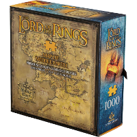 Noble Collection Lord of the Rings: Middle Earth 1000 Piece Puzzle puzzel